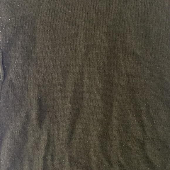 Dark green wintry cowl turtleneck neck tunic - Picture 13 of 16